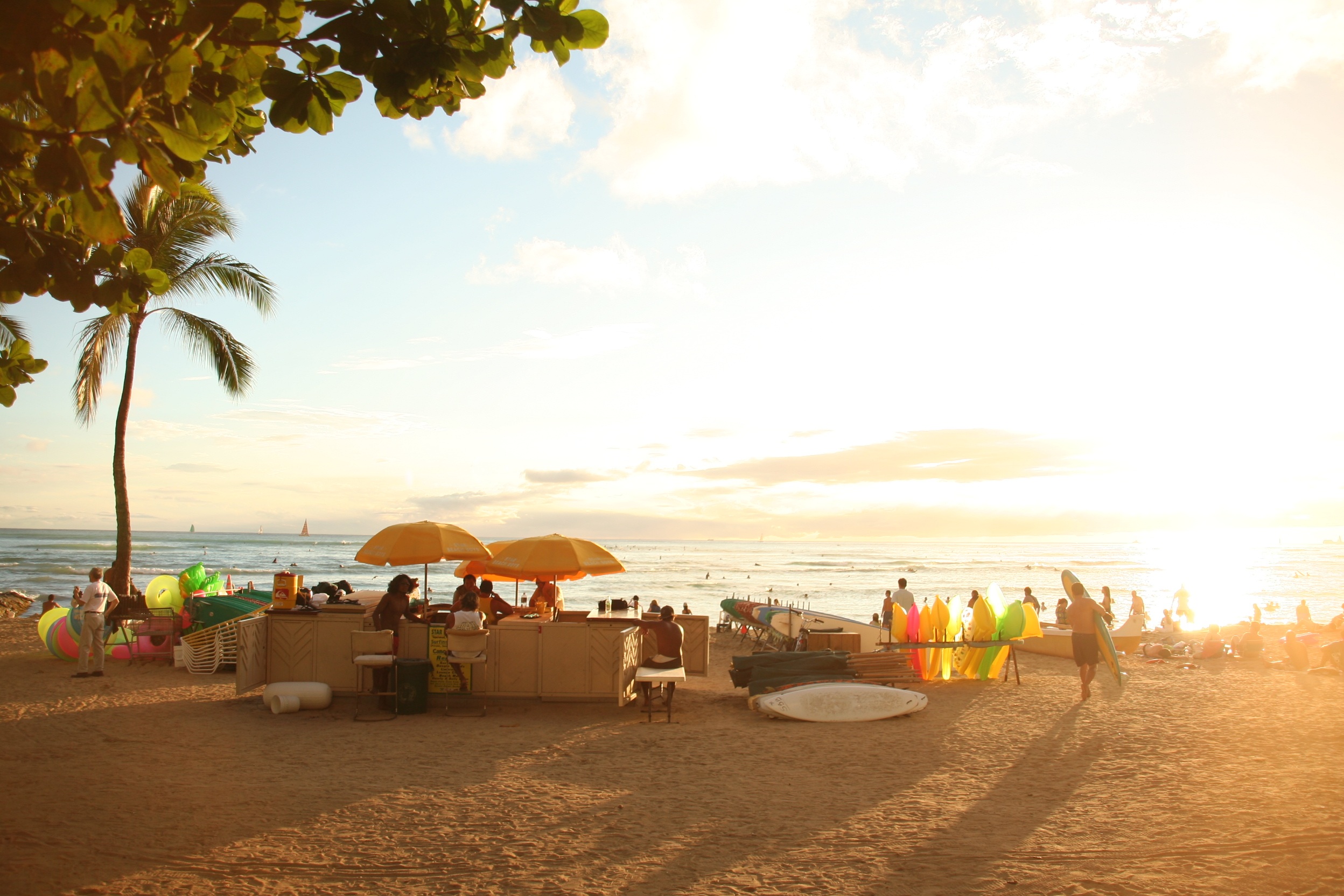 Beach vendors